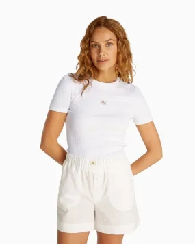 Calvin Klein - Rib Fitted Tee