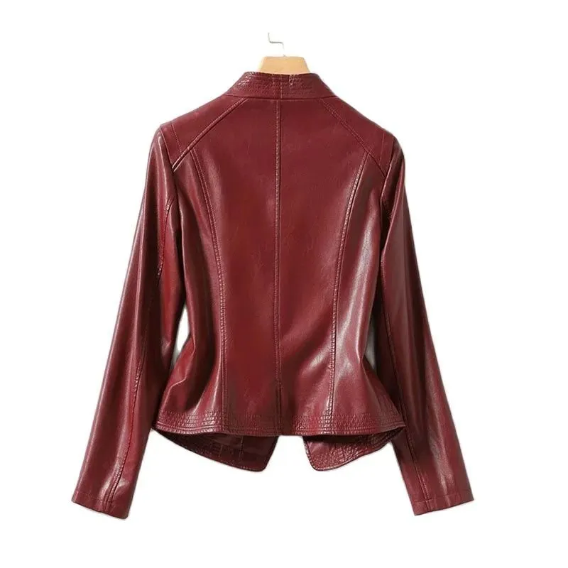 Chic Sheepskin Jacket - Stay Warm & Stylish